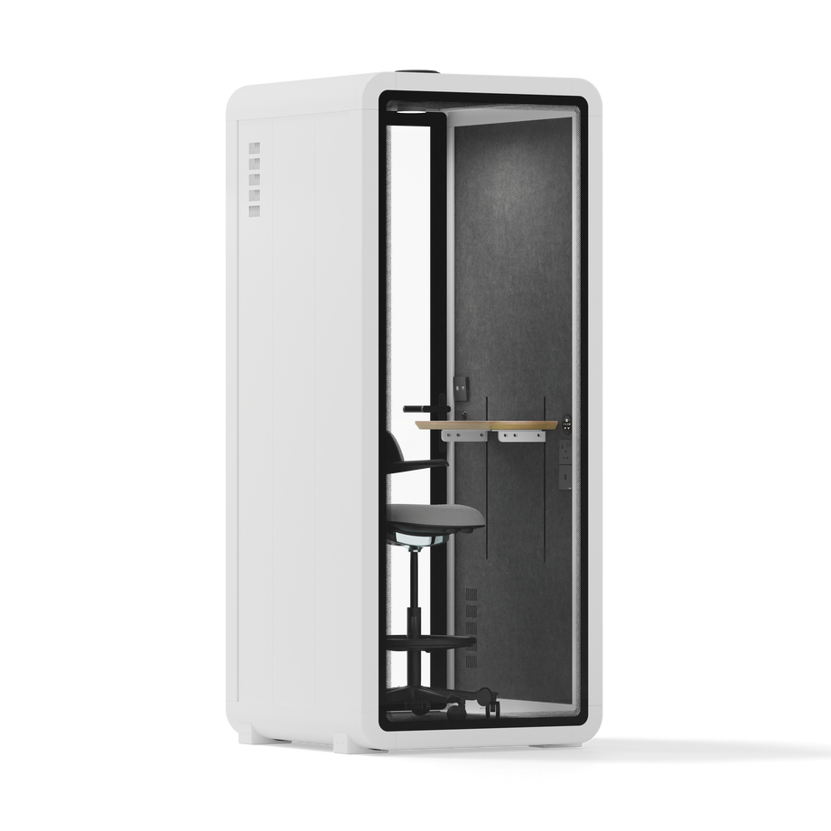 Quell+ Flex - SoloWhite / Dark Grey / With Furniture