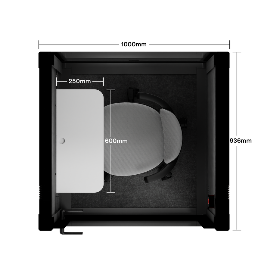 Quell+ Flex - SoloWooden / Dark Grey / With Furniture