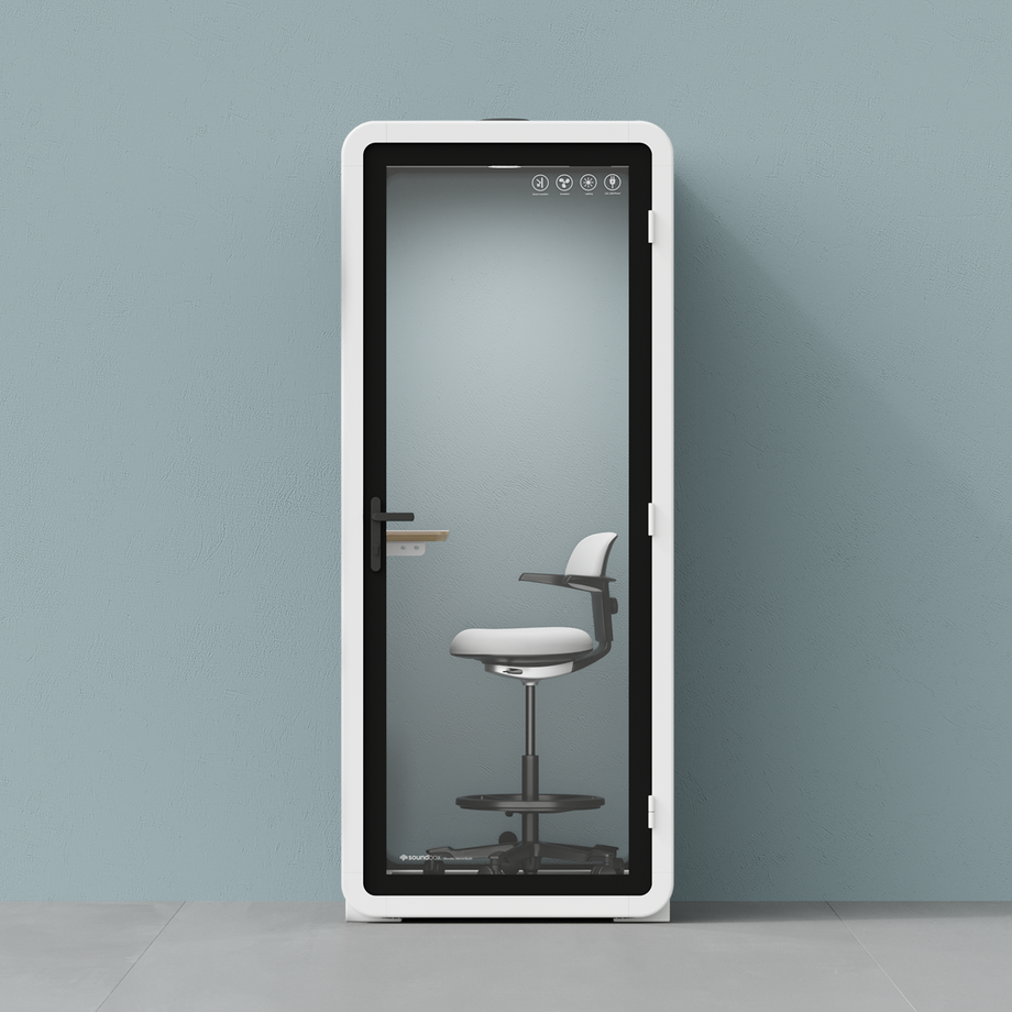 Quell+ Flex - SoloWhite / Dark Grey / With Furniture