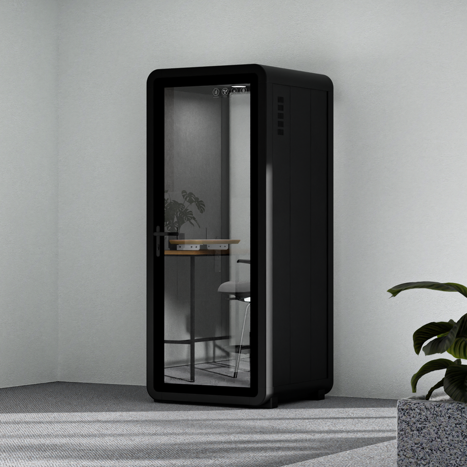 Quell+ Flex - SoloBlack / Dark Grey / With Furniture