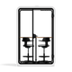 Office Phone Booth Quell - 2 Person