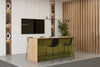 Skanfor Collaborative Breakfast Bar, example view inside of a modern workplace and office.