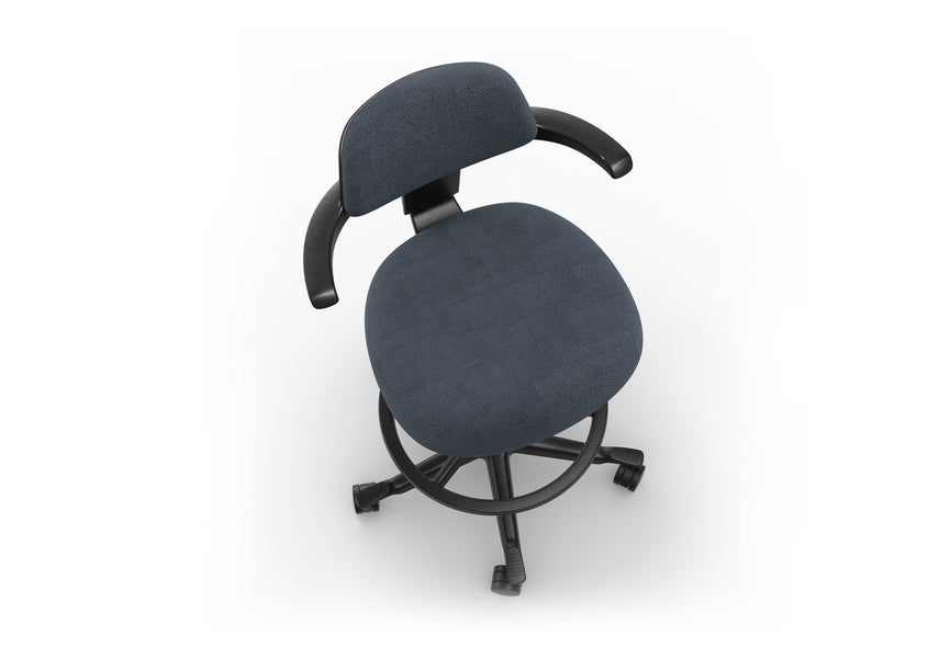 Tulip StoolDark Grey