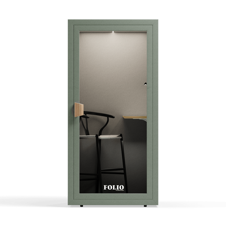 Office Phone Booth Folio - Stand UpFolio Dusty Teal / Furniture Set 2